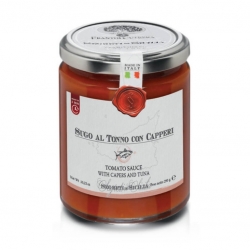Sugo al tonno con capperi Frantoi Cutrera gr.290