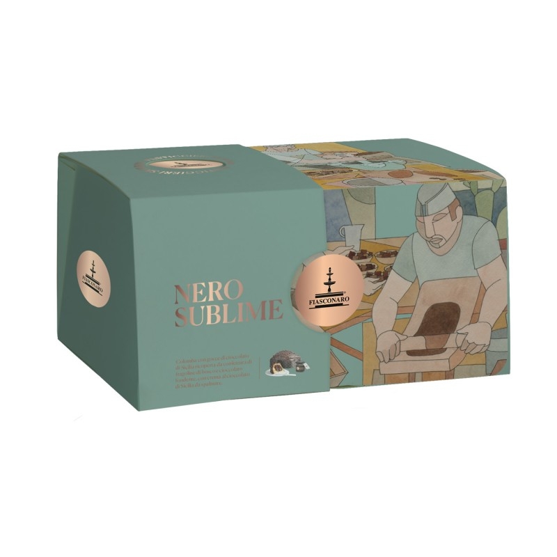 Panettone Nero Sublime Fiasconaro Kg.1 | Fiasconaro vendita online