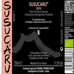 Susucaru Frank Cornelissen 2021 Rosato