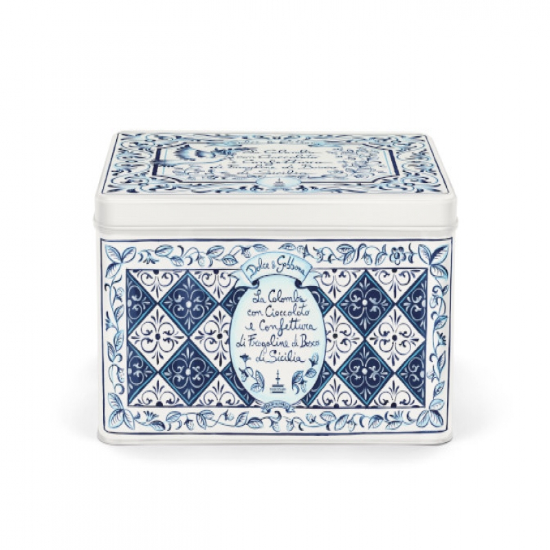 Colomba con cioccolato e confettura di Fragoline di Bosco di Sicilia Dolce & Gabbana Fiasconaro Kg.1