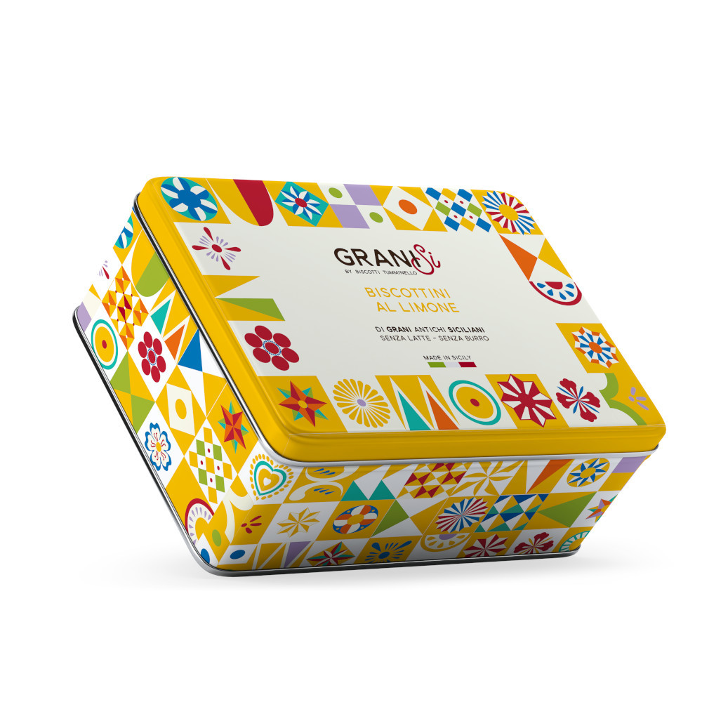 Biscotti Tumminello Latta al Limone No Milk gr.270
